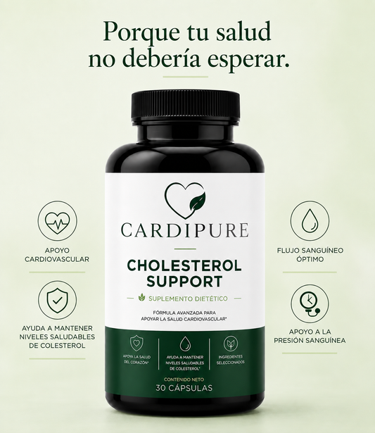 Suplemento CardiPure | Controla el Colesterol y Apoya la Pérdida de Peso
